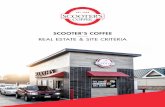 SCOOTER’S COFFEE...SCOOTER’S COFFEE / ABOUT USStates with Open Locations Available Growth Markets THE SCOOTER’S COFFEE STORY Founded in 1998 by Don and Linda Eckles in Bellevue,