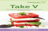 TakeV - Vegetarian for Life · Caraway seed soup SErVES 4, VEgan l 2 tbsp olive oil l 2 tsp caraway seeds l 4 tbsp flour l 1 litre hot vegetable stock l Parsley 1 Heat saucepan and