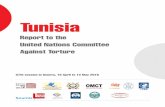 Tunisia - Refworld · international commitments by the State party and establish new guidelines to better !ght against torture and ill-treatment. Since the last periodic report was
