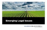 Emerging Legal Issuespast.infoag.org/abstract_papers/papers/paper_376.pdf · Trafficking in Persons in Federal Contracts” ... Potential Intellectual Property Claims: ... property
