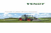 Fendt Cutter drum mower · quality right now! Adjusted for best results Thanks to its three-dimensional ground following, the Cutter FZ front mower always hugs the ground, even at