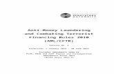 Anti-Money Laundering and Combating Terrorist Financing Rules …€¦  · Web viewTo assist the reader, the application of a definition in that glossary would usually be indicated