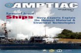 Special Issue: Ships Navy Experts Explain the Newest ... · newest technologies being incorporated into structures and materials for use aboard Navy combatants. And the people pro-viding