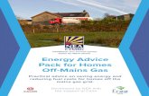 Energy Advice Pack for Homes Off-Mains Gas - Home - NEA | NEA · with a modern mains gas central heating system with a condensing boiler would cost £898 in fuel per annum for space