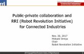 Public-private collaboration and RRI (Robot Revolution ...€¦ · Toward Human-centric Industries 2017 4Copyright Robot Revolution Initiative, All Rights Reserved. 4 Basic Policy