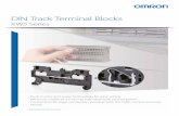 DIN Track Terminal Blocks · 2019-11-02 · Screw Terminal Blocks 5.2-mm pitch XW5 Push-In Plus Terminal Blocks 3.5-mm pitch (1 tier) Approx. 50% More compact Minimum width of 3.5