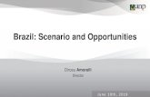 Brazil: Scenario and Opportunities · 2019-06-12 · Variety of opportunities to attract the right players Brazil World Final O&G Recovery Factor 21% Average Final O&G Recovery Factor