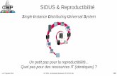SIDUS & Reproductibilité2) Création d'un « cordon ombilical » avec l'hôte Montages des /proc /sys /dev/shm 3) Installation (& purge des paquets spécifiques) 4) Adaptation à
