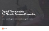 Digital Therapeutics for Chronic Disease Prevention · PDF file OMADA HEALTH MOST COMPETING INTERVENTIONS ACCESS-BASED FIXED PRICE PERFORMANCE BASED PRICING OMADA 1. Maruthur NM, Ma
