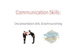 Oral presentation skills & technical writinguser.engineering.uiowa.edu/~eng_0055/2019/Communication.pdf · Why are technical communication skills important for engineers? • Engineers
