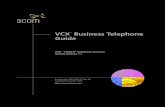 VCX Business Telephone Guide - Bell County, TX · This guide describes how to set up and use 3Com® VCX™ telephones and consoles. This guide is for users of the following VCX hardware