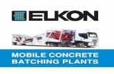 Æ - ELKON Concrete Batching Plants | ELKON Concrete ... · ELKON was founded in Istanbul in 1975. Up to now, it has succesfully accomplished the design, production, installation,