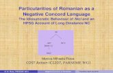 Particularities of Romanian as a Negative Concord Language Concord in Romanian.pdf · Negative Concord in Romanian Frankfurt, April 18,2016 3 /63. 1. Short typological characterization
