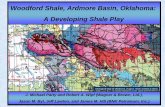 Woodford Shale, Ardmore Basin, Oklahoma: A Developing ... · Geological Map Of Oklahoma, Hugh D. Miser (USGS & OGS) Modified from Ye, Royden, Burchfiel, and Schuepbach 1996. Geological