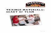 TRAINER MATERIALS: HEART OF TEAM€¦ · STAFF Farrelli’s Training FOH TRAINING MATERIALS or HOT TRAINING MATERIALS: All documents are titles as above! ORIENTATION INSTRUCTIONS