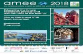 Why you should join us at AMEE 2018 in Basel€¦ · I reconnect with colleagues I have met before, I meet new colleagues from around the globe, ... teaching and learning methods,