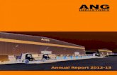ANG ANNUAL REPORT 2012-13 · Shri Manoj Gupta Director Shri Sanjay Garg Director Shri Om Prakash Sharma Director Shri Rajiv Malik Company Secretary Auditors M/S Sandesh Jain & Co.