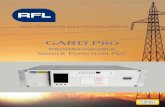 GARD Pro - Rfl Electronics Inc · ©2017 Hubbell Incorporated | Gard Pro Programmable Single Function April 2013 1 RFL GARD SFPLC Your world is changing and so are we. At RFL, we