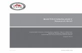 Biotechnology - Sustainability Accounting Standards Board€¦ · Biotechnology firms are dependent on a skilled workforce and are closely regulated.1 Increasing life expectancy and