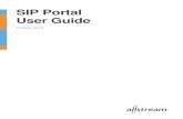 SIP Portal User Guide - my.allstream.com Portal User Guid… · SIP Portal Overview The following SIP portal functions are in support of both Native SIP and PRI -SIP options. The
