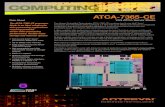 CTING - SMART Embedded€¦ · The Artesyn Embedded Technologies ATCA-7365-CE combines two 6-core Intel ... Intel® 82599 dual 10 Gigabit Ethernet controller (on optional RTM) ...