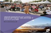 Greater Shepparton City Council Budget Report – …Adjusted Underlying operating result: $0.6 million deficit (2016/2017 forecast = $13.17 million surplus) (Refer Analysis of operating