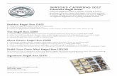 Serious Catering 2017 - Schmucks Bagelsschmucksbagels.com.au/wp-content/uploads/2017/02/Schmucks-Cat… · Signature Bagel Box ($99) ‘Chef’s Selection’ of 9 original size bagels