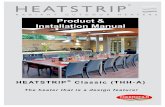 Product & Installation Manual - Heatstrip€¦ · Why choose Heatstrip ... Within your workplace or business, ... BAR BAR STOOLS DINING TABLE LOUNGE BBQ 6 x THH2400 2 x THH2400 Spot