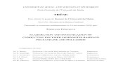 Spécialité: Physique de la Matière Condensécyberdoc.univ-lemans.fr/theses/2005/2005LEMA1005.pdf · Colloides, Interfaces) for performing DSC measurements and Dr. Nikolay Ogurtsov