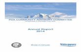 Annual Report 2014 · The PDX CAC Social Equity Opportunities Ad Hoc Committee, convened to advise the PDX CAC and Port staff on airport-related equity issues, met four times during