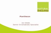 Pantheon - NFBR Jon Webb NFBR2… · PANTHEON Broad Divisions Broad Division No. Species Includes Tree Associated 4262 Canopy, Forest Floor and Dead Wood Coastal 571 Sandy beaches,
