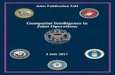 JP 2-03, Geospatial Intelligence in Joint Operations · management of distributed geospatial libraries. Services should provide systems that adhere to DISR standards to facilitate