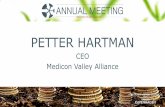 PETTER HARTMAN - Medicon Valley Alliancemva.org/.../2016/06/...presentation-final-version.pdf · THE STATE OF MEDICON VALLEY 2016. THE STATE OF MEDICON VALLEY 2016 QS WORLD UNIVERSITY