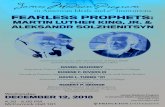 MARTIN LUTHER KING, JR. & ALEKSANDR SOLZHENITSYN · 2018-12-03 · MARTIN LUTHER KING, JR. & ALEKSANDR SOLZHENITSYN DANIEL MAHONEY Augustine Chair in Distinguished Scholarship, Assumption