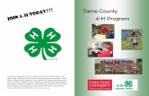 Tama County 4-H Program - Iowa State University€¦ · To exhibit at Tama County Fair in 4-H shows or any other fair: You must be signed up in that project area on 4-H Online. You