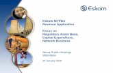 Eskom MYPD4 Revenue Application Focus on Regulatory Asset … · 2019-12-13 · Duvha u3 and Hendrina u3 • have experienced significant failures and are not able to return to service