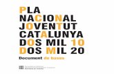 €¦ · Carme Capdevila i Palau Consellera del Departament d’Acció Social. i Ciutadania El Pla Nacional de Joventut de Catalunya (PNJCat) ha . de ser el marc de referència de