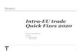 Intra-EU trade Quick Fixes 2020 - Tiberghien...VAT ‘quick fixes’ - legislative package Council Directive (EU) 2018/1910 of 4 December 2018 amending Directive 2006/112/EC as regards