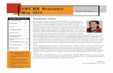 SWE-MN Newsletter May 2014accomplishments this year, celebrated the success with our sponsors, rec-ognized SWE-MN 2014 class of scholarship recipients, congratulated our section and