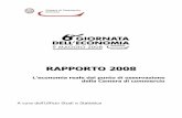 RAPPORTO 2008 - cciaa.cremona.it€¦ · nifatturiere e quelle del commercio, mentre crescono, insieme alle costruzioni, i servizi, sia alle persone che alle imprese. Se si accorpano