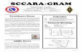 SCCARA-GRAM 2011 04 2011 04.pdf · 2015-07-19 · There is a large amount of satisfaction in snatching success from the jaws of defeat. Success often requires the expertise and experience