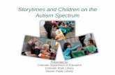 Autism Spectrum Disorders · Autism Spectrum Disorders (ASD) Defined ASD interferes with the normal development of the brain in the areas of reasoning, social interaction and communication
