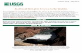 Southwest Biological Science Center Updates · October 2018 - April 2019 . 1 . Southwest Biological Science Center Updates . As a unit of the U.S. Geological Survey (USGS), the mission