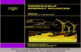 Renewable Energy Sources - Universiti Teknologi mazlan/?download=Renewable Energy Sources... · PDF file exploitation of renewable energy sources—frequently described as alternative