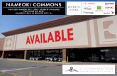 NAMEOKI COMMONS - L3 Corporation · 2019-03-06 · 25 Blue Sky Dental 3,200 SF 26 Hibbett Sports 5,335 SF 27 Missouri Payday Loans 1,500 SF 28 AVAILABLE 1,500 SF 29 CATO 4,000 SF