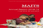 Global Disability Training - MAITS · Prior to 2008, Whitefield’s staff had run training courses in disability organisations in India and Pakistan and as the word spread more and