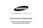 COMMON TABLET Health and Safety and Warranty …groupon.s3.amazonaws.com/editorial-images/Groupon Goods...If cell phones play a role in risk for brain cancer, rates should go up, because