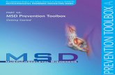 MUSCULOSKELETAL DISORDERS PREVENTION ……Construction Safety Association of Ontario (800) 781-2726 Education Safety Association of Ontario (416) 250-8005 Electrical & Utilities Safety