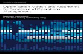 Optimization Models and Algorithms for Services and Operations …downloads.hindawi.com/journals/specialissues/769407.pdf · 2019-08-07 · Scientiﬁc Programming Optimization Models