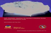 Ash chemistry database for British Columbia Rocky Mountain ...cmscontent.nrs.gov.bc.ca/geoscience/PublicationCatalogue/GeoFile/… · analyses of British Columbia Rocky Mountain bituminous